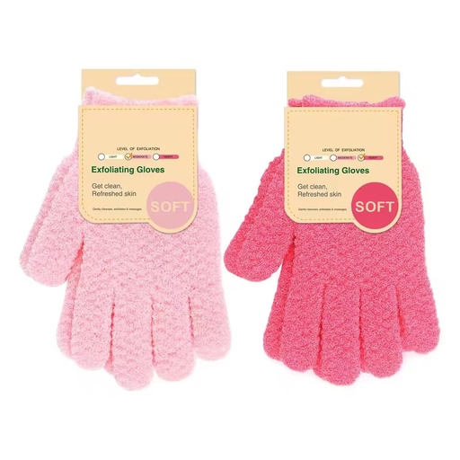Wholesale Body Scrubber Bath Glove Custom logo Exfoliating Gloves Bath Mitt Shower Exfoliating Gloves Gift Deep Cleaning Skin