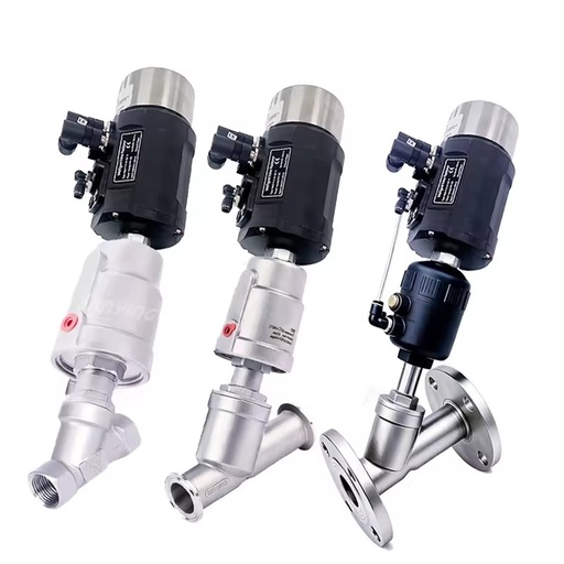 Regulating Angle Seat Proportional Charging Control Valve with 1500 1600 Series Intelligent Electropneumatic Valve Positioner