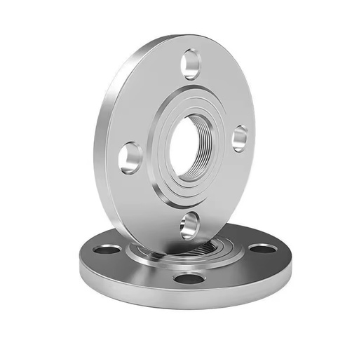 Customized Forged Polished Threaded Flange A105 304 316L NPT BSP Thread OEM ODM for Water Supply