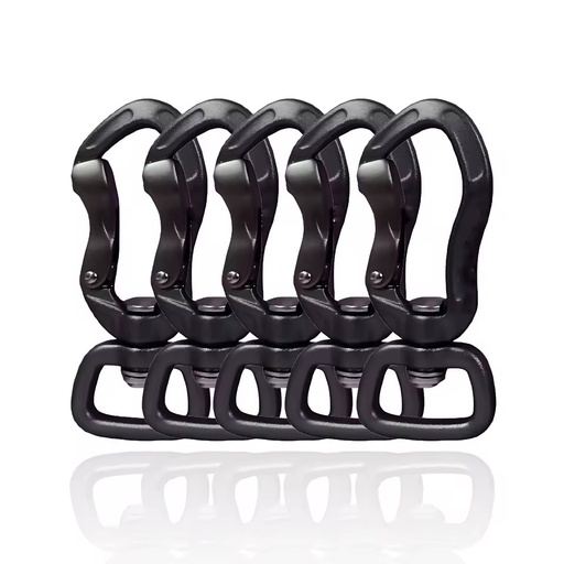 Multifunctional Karabiner Aviation Aluminum Dog Carabiner D Ring Swivel Carabiner for Dog Leash