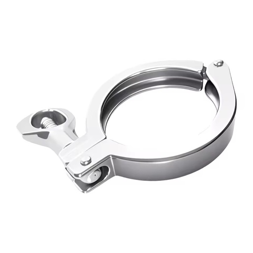 Stainless Steel 201 304 Sanitary Single Needle Adjustable Polished Surface 1/4-2 Inch Light/Medium/Heavy Clamp Clamp
