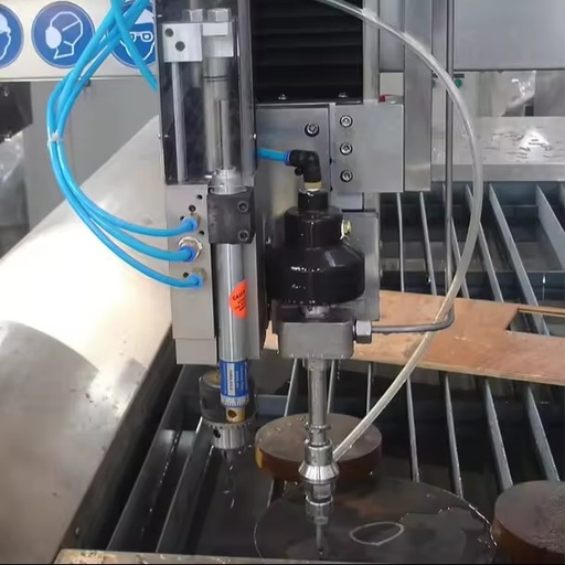 YCWJ Multi-Head Waterjet Machine with Drilling and Laser Height Sensing for Marble and Granite Fabrication, MOQ 1with CE ISO