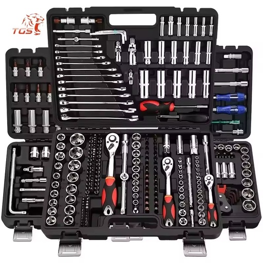 TGS 216pcs Car Mechanics Herramientas Auto Repairing Kit Spanner Tools Set Box Hand Tools Socket Wrench Set Tool Kit Socket Sets