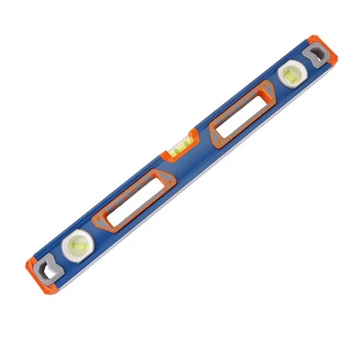 Industrial-Grade Aluminium 600mm Spirit Level 10mm Accuracy 4-Point Magnet 360 Emission Angle 0.5mm Tile Thickness Measurement