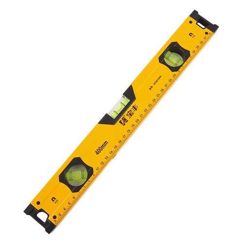 Industrial-Grade 400mm Spirit Level with +/-10mm Accuracy 4-Point Magnet 360 Emission Angle Tile Thickness 0.5mm