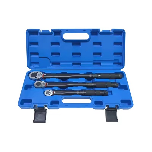 High Quality CR-V 3Pcs 1/4 3/8 1/2 Torque Wrench Set DIY OEM Chrome Vanadium Steel 210 NM Max Torque Car Repair Tool Kit