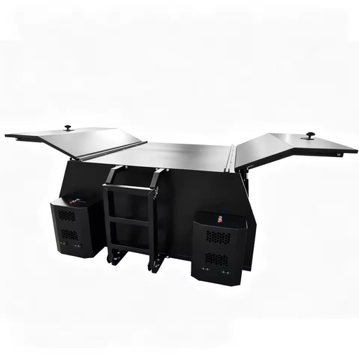 Heavy Duty Aluminum Ute Canopy for Dual Cab Pickup 4x4 Waterproof & Lockable Model Canopy004
