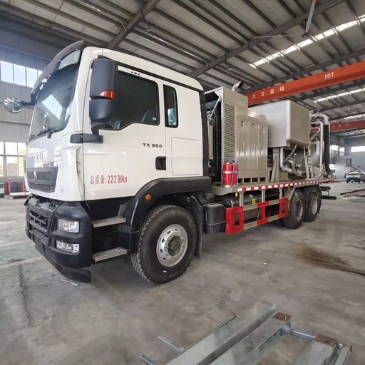 Factory Sale New Diesel LHD/RHD Oilfield Cementing Truck Triplex Plunger Pump Sinotruk Brand Truck-Mounted Cementing Unit