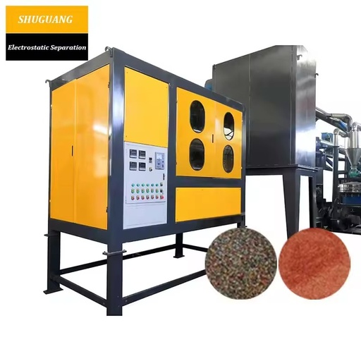 Fully-Automated High Tension Two Roller Electrostatic Separator for Zircon Ore Rutile Sand Heavy Minerals Mining Separation