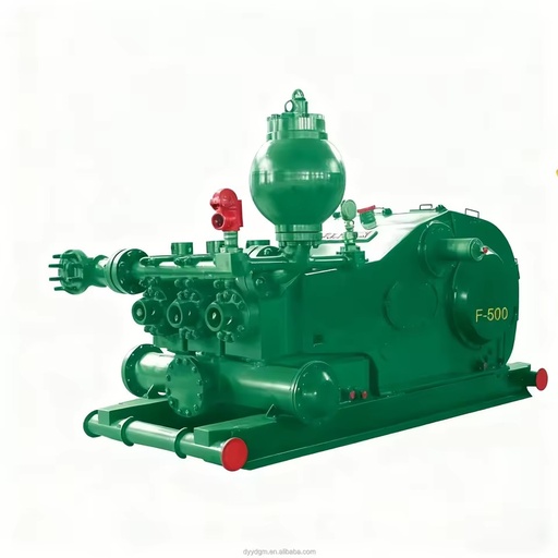 API 7K F-500 Triplex Mud Pump 500HP | High-Pressure Three-Cylinder Oilfield Drilling Pump Factory Direct
