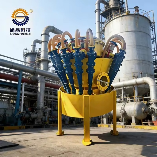 SHANGPIN OEM High-Efficiency Ultra-Fine Grading Polyurethane Hydrocyclone Mineral Separator Machine Water Treatment Equipment