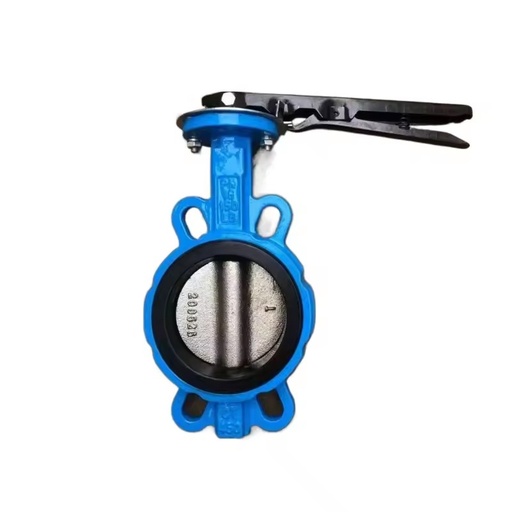 Cast Iron EPDM Water Pipe Fittings Manual 1-1.6MPa PressureWafer Butterfly Valves
