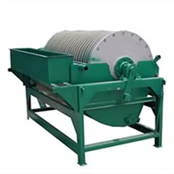 Portable Mineral Magnetic Separator with Engine & Motor for Metal Ore Beneficiation High Efficiency 15-30t/h Capacity