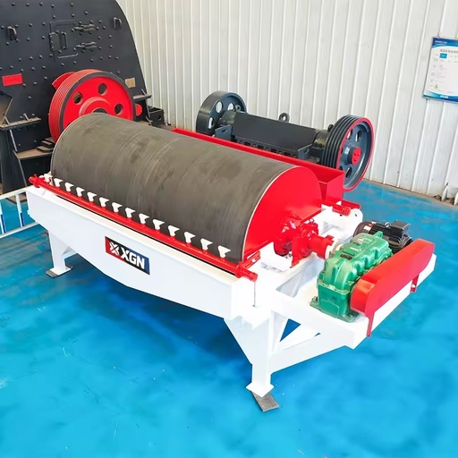 Dry Permanent Magnet Rotary Magnetic Drum Separator Mineral Processing Sorting Machine Magnetic Mineral Separator Iron Separator