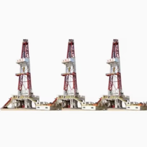 Premium Quality AC Motor Electric 380V 3000-7000m New Machine Oilfield Equipment Rotary Drilling Rig Free Shipping