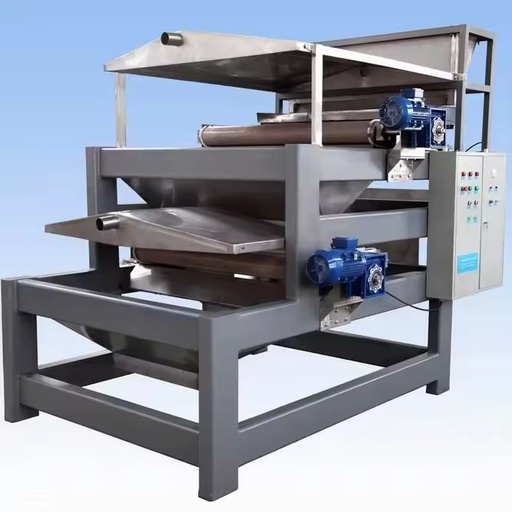 0.37KW Industrial Dry Type Magnetic Drum Separator 15000GS Automatic Iron Removal Machine for Mineral Beneficiation
