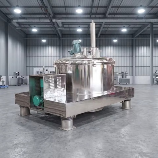 PGZ Vertical Automatic Scraper Bottom Discharge Centrifuge Solid Liquid Separator for Chemical Mineral Salt Dewatering