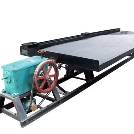 90% Recovery Mineral Separation Machine Concentrator 6-S Shaking Table Shaker 1 2 Tph for Gold Silver Iron Collecting