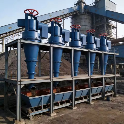 ATEX certified High Capacity Pressurized Three-Product Heavy Medium Cyclone Wear Resistant Mineral Separator