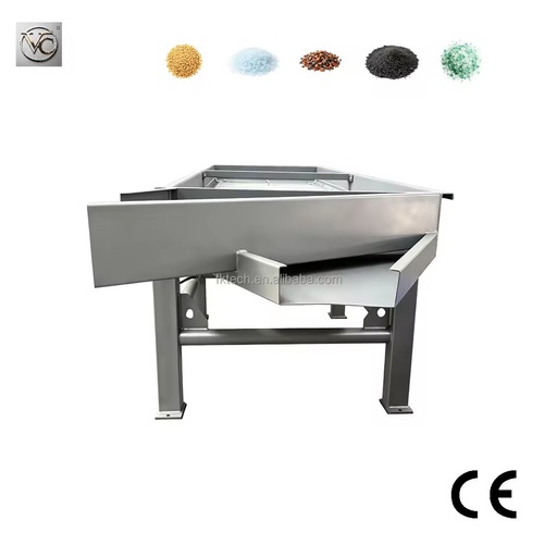 FKJX High Efficiency Linear Vibrating Screen Sand Separator Quartz Silica Sand Mineral Ore Grading Screening Machine