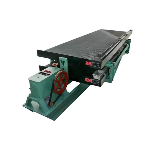 High Recovery 95% Gravity Mineral Separator 6-S Shaking Table 1.5 2 Tph for Gold Silver Collecting in Quarry