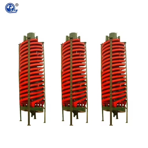 Fiberglass Spiral Concentrator Mineral Processing Spiral Separator Gravity Spiral Chute Separation Plant