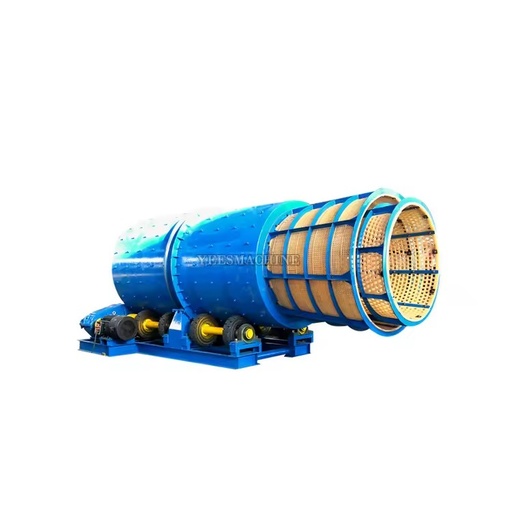 Rotary Scrubber Wear Resistance Easy to Place Mineral Separator with Recommended Steel or PU Screen