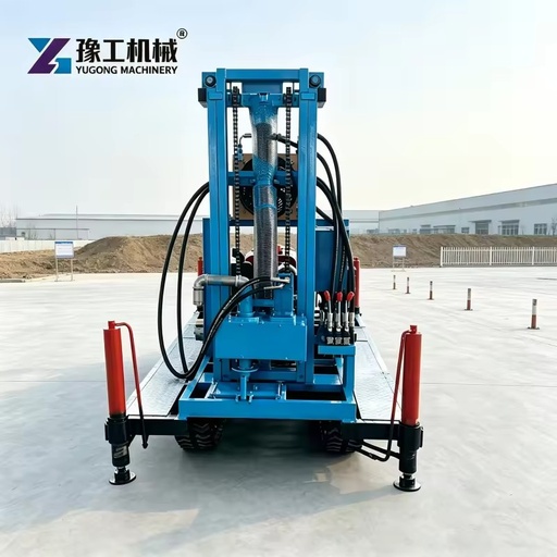 Heavy Duty Diesel Water Well Drilling Machine 150m for Oil and Gas Exploration Support