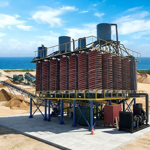 Complete Beach Sand Processing Plant Heavy Minerals for Ilmenite Zircon Rutile Gravity Magnetic Electrostatic Separation Line
