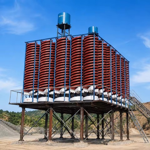 Professional Gold Spiral Concentrator Equipment Gravity Separation Machine for Alluvial Gold Recovery System