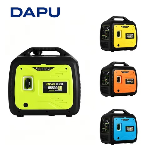 4500W Portable Inverter Gasoline Generator 4.5kW Silent Petrol Power Station for Emergency Backup & Power Outages