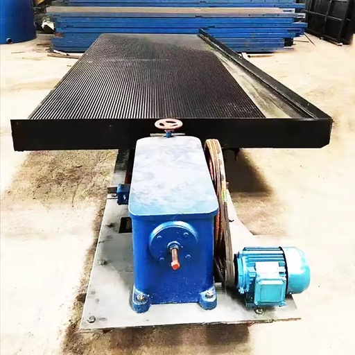 6S Shaking Table Gravity Separator Gold Ore Separating Machine 380V with Engine & Bearing