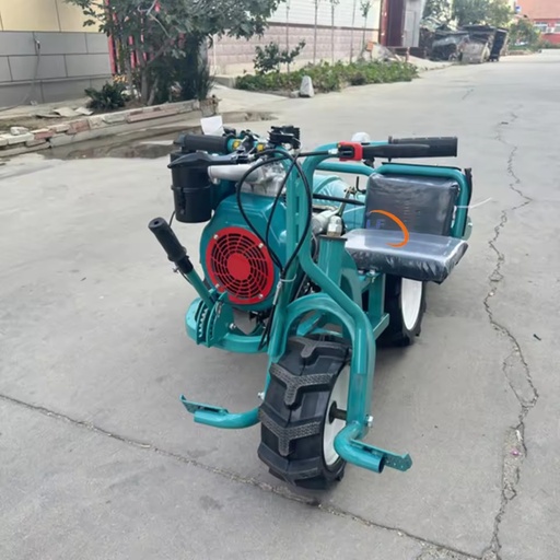 Multifunctional 3 wheels ride type 8hp gasoline petrol engine power micro cultivators power tillers