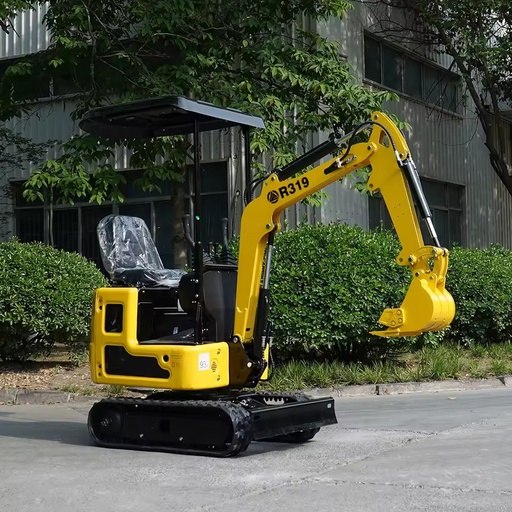 Mini Digger Crawler Excavator High Power Engine Household Use Soil Digging Agricultural Engineering Multi-functional Hook
