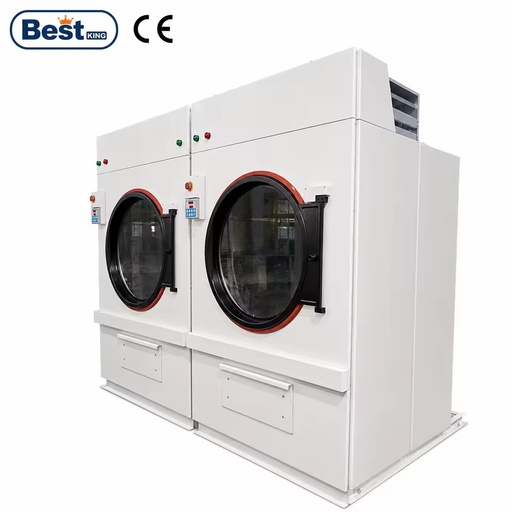 Heavy Duty Fully Automatic Laundry Tumble Dryer Energy Saving Commercial Drying Equipment for Hospital
