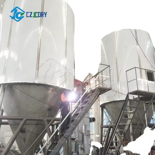 Automatic Multifunctional Spray Drying Equipment for Food & Chemical Processing with PLC Control Energy Saving Design