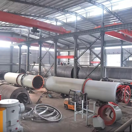 Save Energy High Efficiency Electric Heating Ti Rotary Dryer Machine for Cement Aggregate Clay Limestone Sludge Ore CE Certified