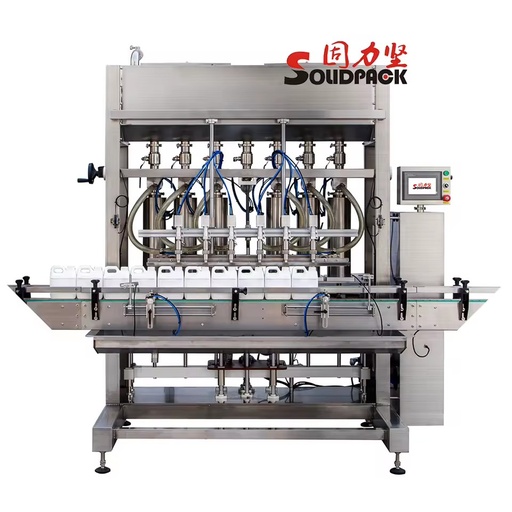 Solidpack Engine Lubricating Oil Quantitative Filler Equipment Full Automatic Liquid Filling Machine