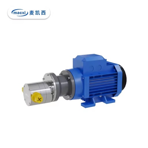 Special metering dosing pump for transporting dimethyl silicone oil in cooling cycle