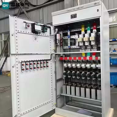 Capacitor Bank Panel Energy Equipment Three Phase Voltage Reactive Compensator Power Factor Save