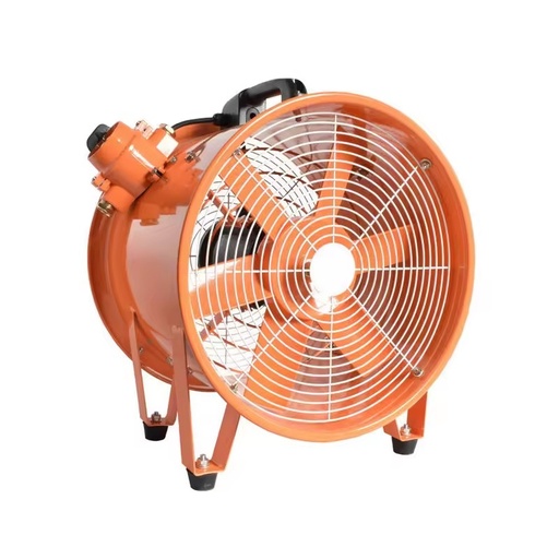 Explosion Proof Portable Axial Ventilator With Flexible Duct for Tunnel Confined Space Gas Smoke Exhaust Equipment