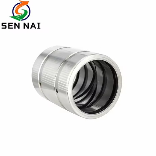 Spiral Oil Channel Steel Bucket Bushings Wear Detectors DIN1494 Standard Phosphating Black Surface Treatment Industrial Parts