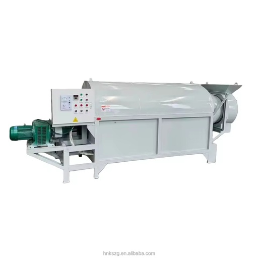 Electric Heating Drying Rotary Drum Dryer Machine Energy Saving Rotary Drying Equipment