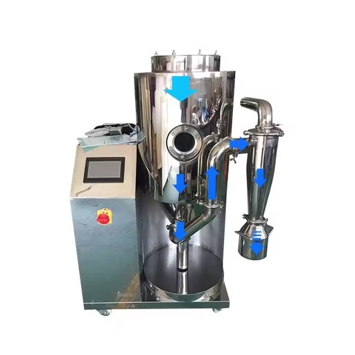 Energy Saving Stainless Steel Whey Protein Powder Making Machine Gear PLC Control Spray Drying Equipment Food Processing