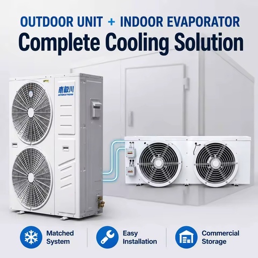Ultra Low Temperature Blast Freezer Refrigeration System -80℃-120℃ Energy Saving Condensing Unit for Food Processing