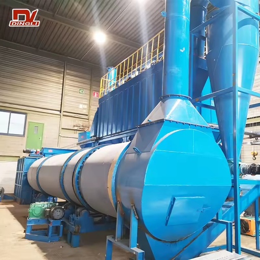 Energy-Saving Rice Husk Rotary Dryer Equipment Drying Machine with CE
