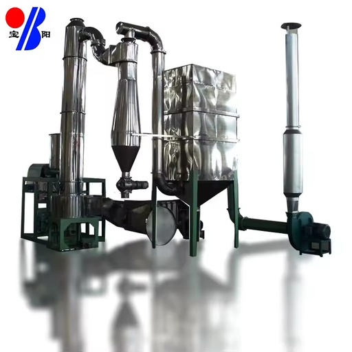 Corrosion Resistant PLC & Bearing Flash Dryer with Energy Saving and Low Noise for Chemical Materials