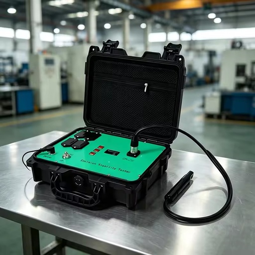 Digital Emulsion Stability Tester for Drilling Fluids - Oil-Based Mud Breakdown Voltage Analyzer with OLED Display