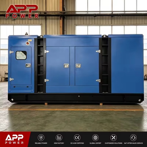 Enclosed Silent Diesel Generator 70dB Noise Level 24V Electric Start Overload Protection for Residential Villa Use