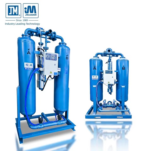 1.6Nm/min Micro Heat Regenerative Desiccant Air Dryer 7bar -40C Pressure Dew Point Commercial Dryer for Industrial Compressor
